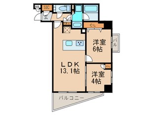 スタイリオ渋谷南平台の物件間取画像